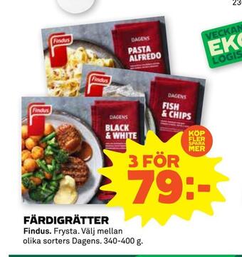 Stora Coop Färdigrätter erbjuda