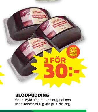Stora Coop Blodpudding erbjuda