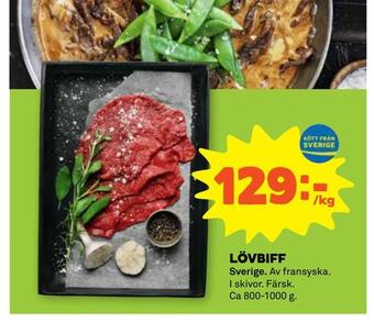 Stora Coop Lövbiff erbjuda