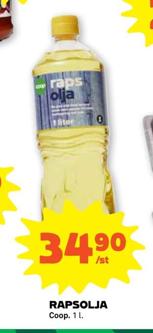 Stora Coop Rapsolja erbjuda