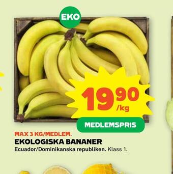 Ekologiska bananer