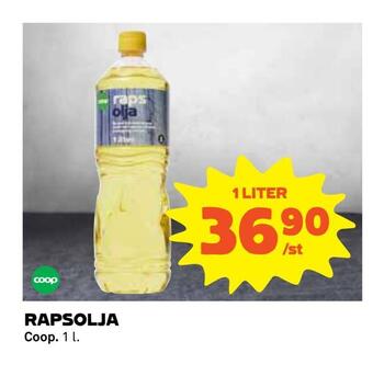 Coop Rapsolja erbjuda