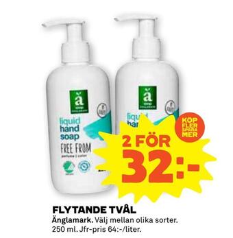 Flytande tvål