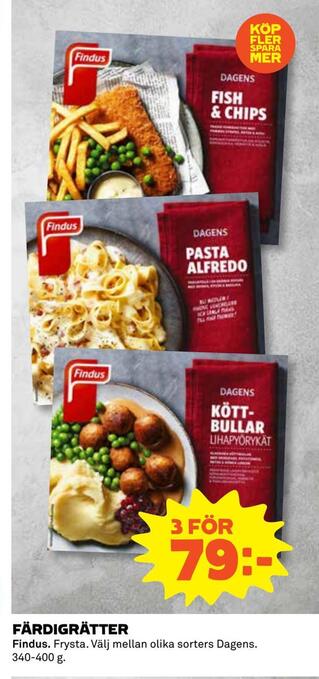 Coop Färdigrätter erbjuda