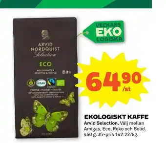 Stora Coop Ekologiskt kaffe erbjuda