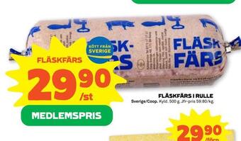 Stora Coop Fläskfärs erbjuda