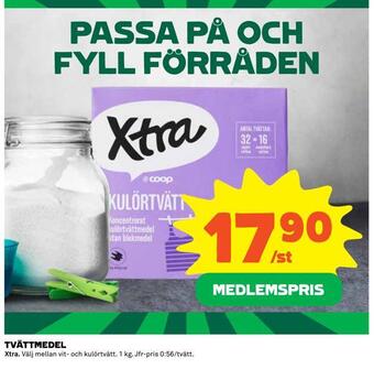 Coop Tvättmedel erbjuda