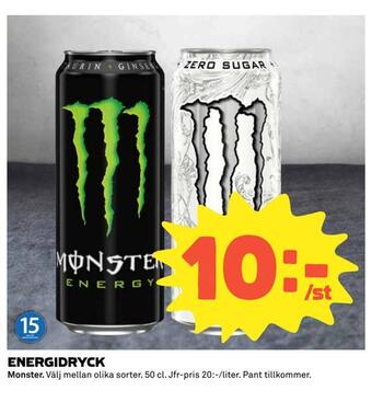 Coop Energidryck erbjuda