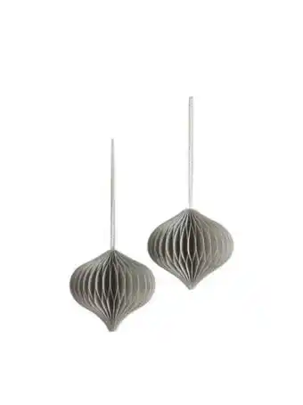 Honeycomb juldekoration 6 cm