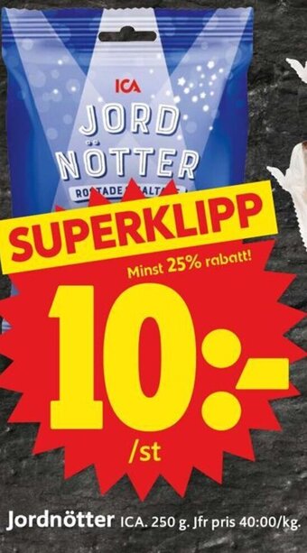 ICA Supermarket Jordnötter erbjuda