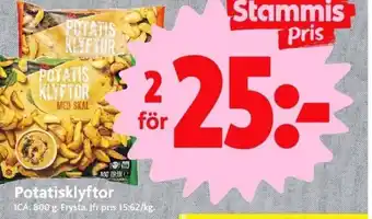 Potatisklyftor