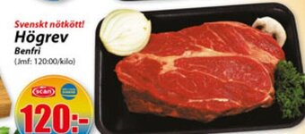 Extra Mjällby Stormarknad Högrev erbjuda