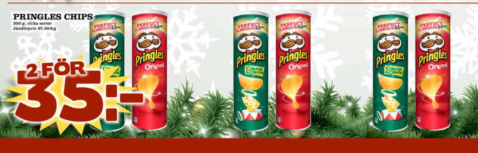 Pringles Chips erbjudande hos Prisma Mat