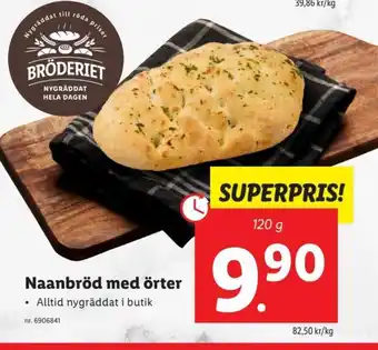 Naanbröd Med örter