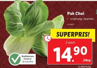 Lidl Pak Choi erbjuda