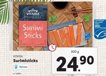 Lidl Vitasia Surimisticks erbjuda