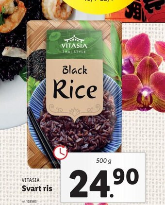 Lidl Vitasia Svart ris erbjuda