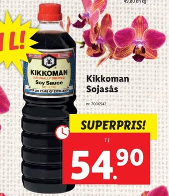 Lidl Kikkoman Sojasås erbjuda