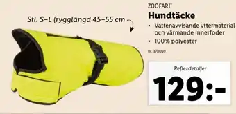 Lidl Zoofari Hundtäcke erbjuda