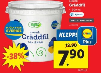 Lidl Gräddfil erbjuda