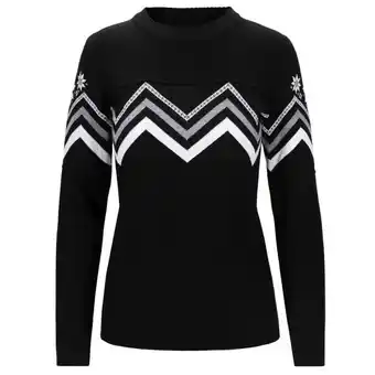 Outnorth Mount shimer women's sweater black/white/smoke erbjuda