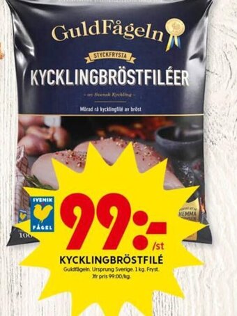 ICA Kvantum Kycklingbröstfilé erbjuda