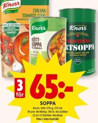 ICA Kvantum Soppa erbjuda