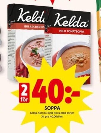 ICA Kvantum Soppa erbjuda