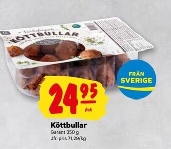 City Gross Köttbullar erbjuda