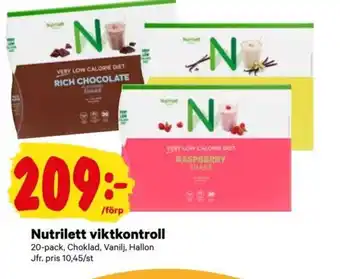Nutrilett Viktkontroll