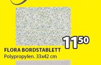 JYSK Flora Bordstablett erbjuda
