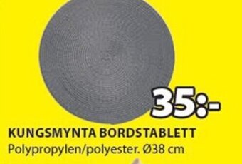 JYSK Kungsmynta Bordstablett erbjuda