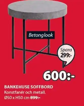 Bankehuse Sofabord