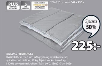 JYSK Meldal Fibertäcke erbjuda