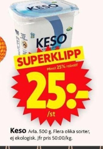 ICA Supermarket Keso erbjuda