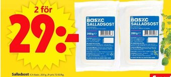 ICA Supermarket Salladsost erbjuda