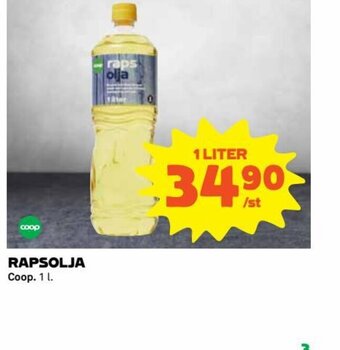 Coop Rapsolja erbjuda
