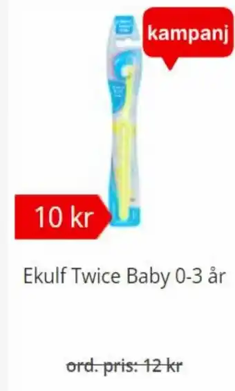 Ekulf Twice Baby 0-3 år