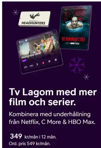 Tv Lagom Med Mer Film Och Serier