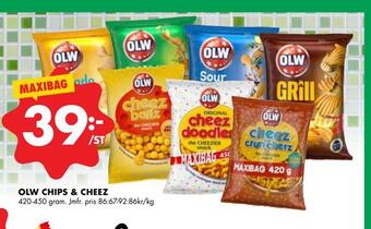 ÖoB Olw chips & cheez erbjuda