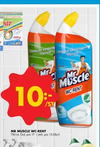 Mr muscle wc-rent