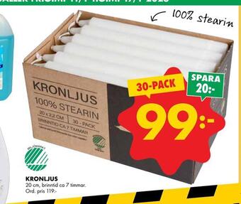 ÖoB Kronljus erbjuda