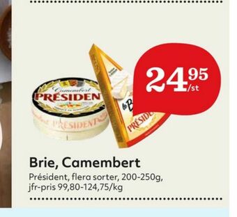 Hemköp President Brie erbjuda