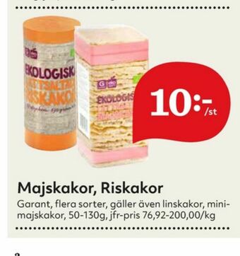 Hemköp Garant Majskakor erbjuda