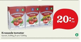 Hemköp Garant Tomater erbjuda