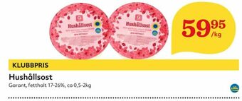 Hemköp Garant Hushållsost erbjuda