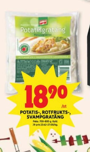 ICA Kvantum Peka Svampgratäng erbjuda