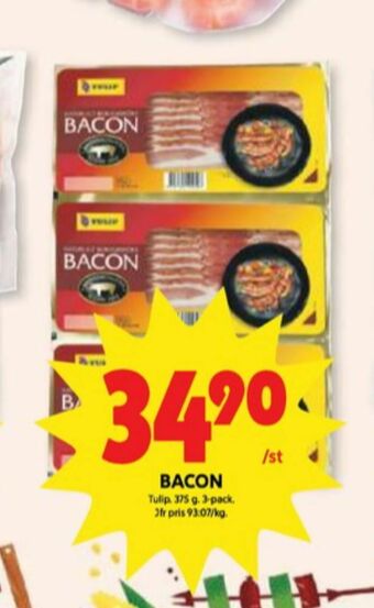 ICA Kvantum Tulip Baconskivor erbjuda