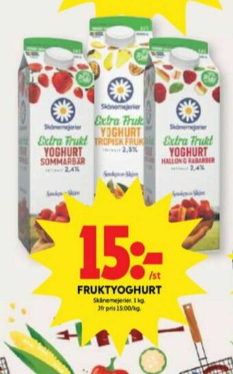 ICA Kvantum Skånemejerier Yoghurt erbjuda