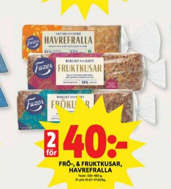 Fruktkusar Matbröd